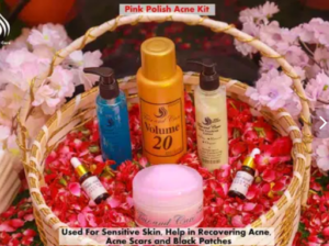 Skin whitening polish product and servious