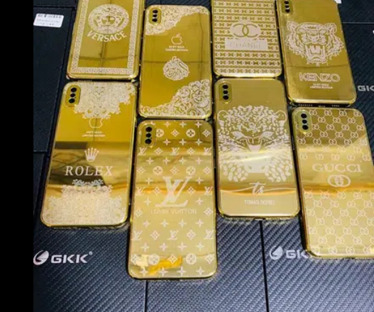Golden Cases with branded logos are available now