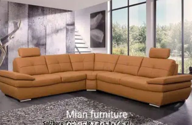 New arrival Corner Sofa in brown rexion B 13 for sale in lahore