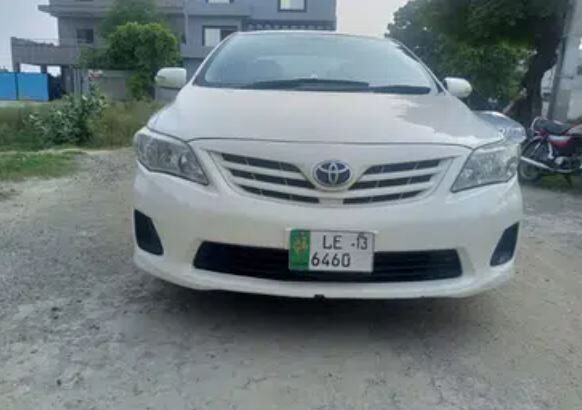 Toyota xli 2013 modal for sale in lahore
