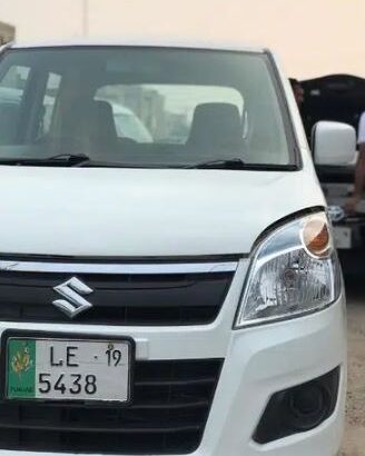 wagonR 2019 white for sale in faislabad