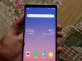 Samsung Galaxy Note 9 for sale in Narowal