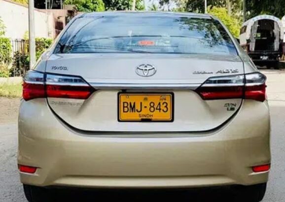 Toyota corolla altis 2018 grande without sunroof