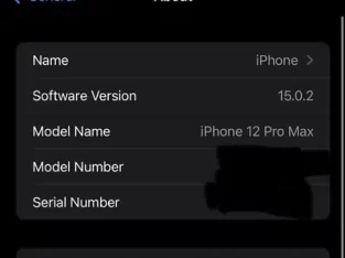 Iphone 12pro max sell in Jalal Pur Jatta