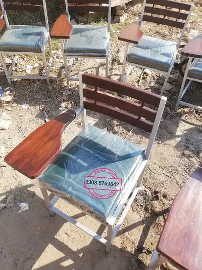 Student chairs, desk bench for sale in Burewala