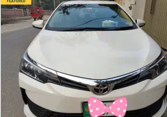 Toyota Altis 1.6 2017/18 for sale in faisalabad