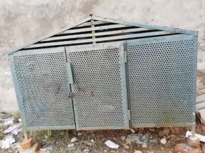 Steel Cage. 76.400 KG Weight for sell in Daska
