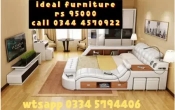 Double bed-smart bed-sofa set sell in Faisalabad