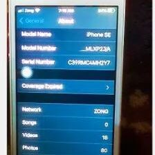 iPhone Se 64gb only pta block sim working