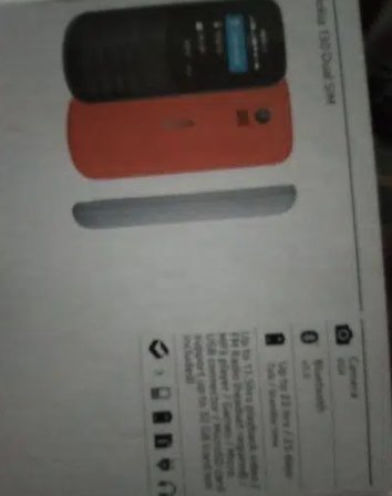 nokia 130 available in orange colour with box and