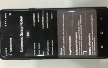 Galaxy Note 9 for slae in peshawar