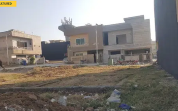 Umer Block Ideal Location Plot For sale bahria tow
