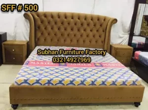 Luxury Design Poshish Bed sell in Lahore