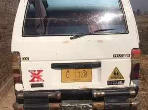 Toyota van model 1989 for sale in Narowal