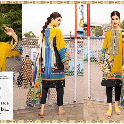 summer Collection 3pc unstich sell in Faisalabad