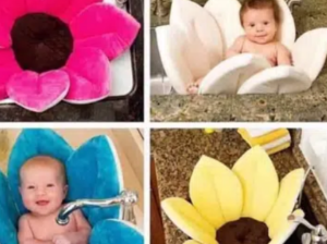 Foldable Flower Bathtub For Baby available