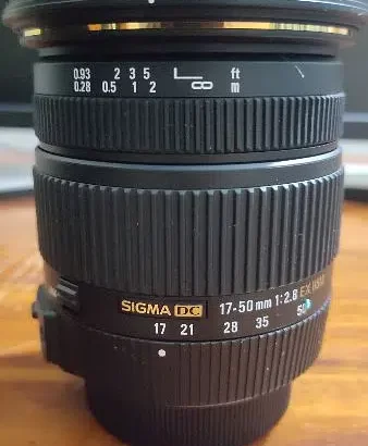 Sigma 17-50mm EX DC OS F/2.8 Nikon Lens Islamabad