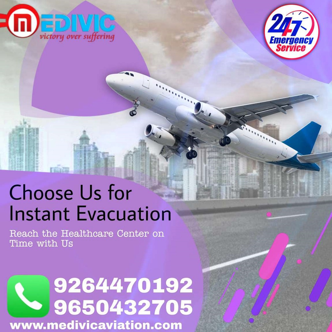 Get 24/7 Hours Air Ambulance Service in Kolkata