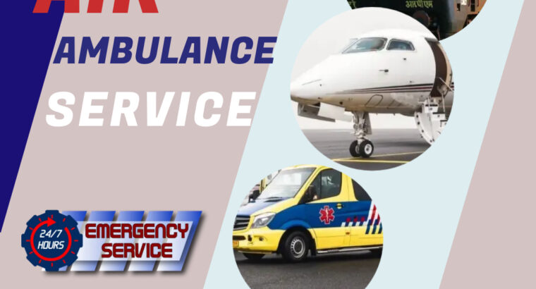 Hi-Tech ICU Emergency Air Ambulance from Mumbai