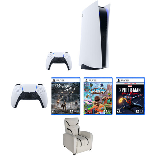 Sony PlayStation 5 Gaming Console Kit with Extra C