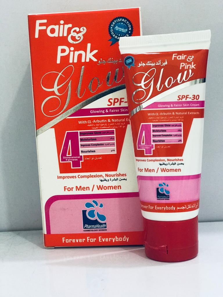 Fair & Pink Glow SPF-30 Cream