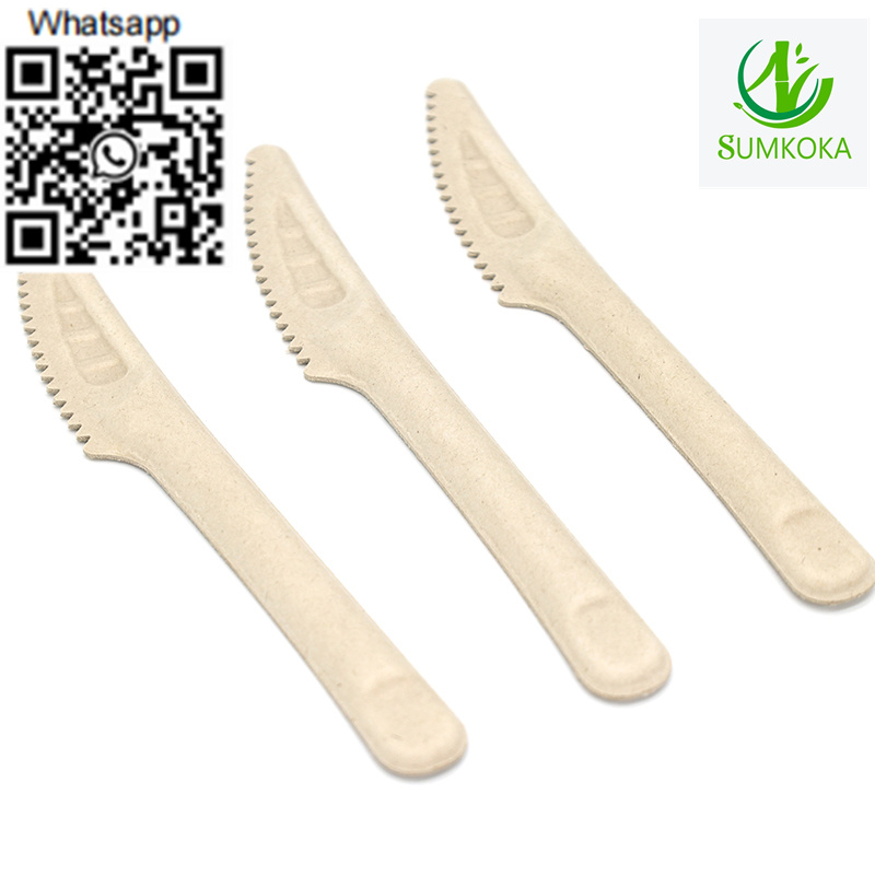 Cutlery disposable cutlery sugarcane knife