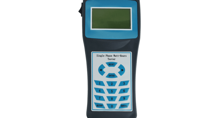 handheld single phase watt-hour meter tester