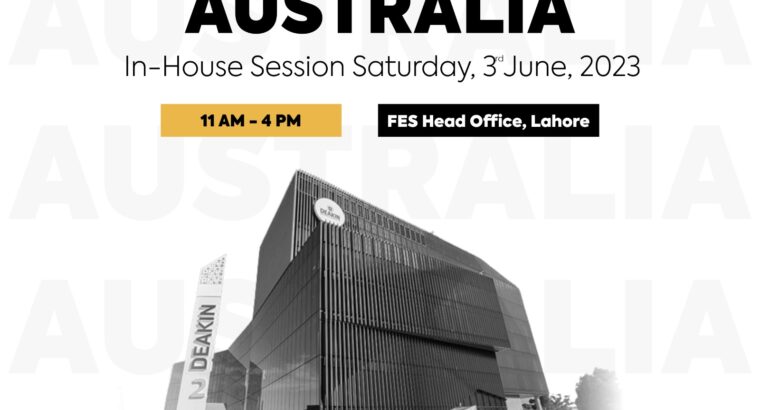Study in Australia-In House Session