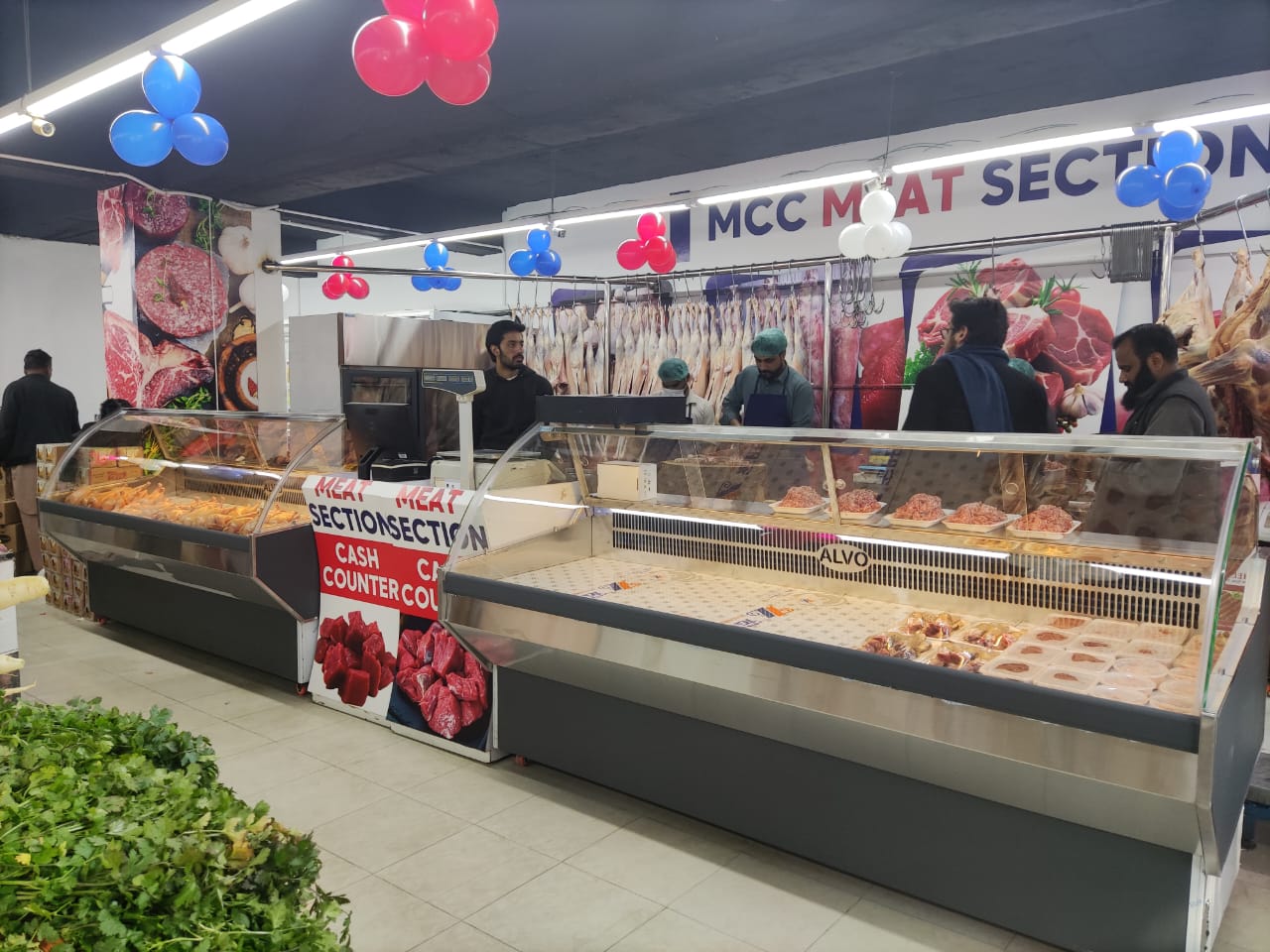 ALVO Meat Shop Equipment in Pakistan#Meat Display Chiller#Meat Hanging Chiller