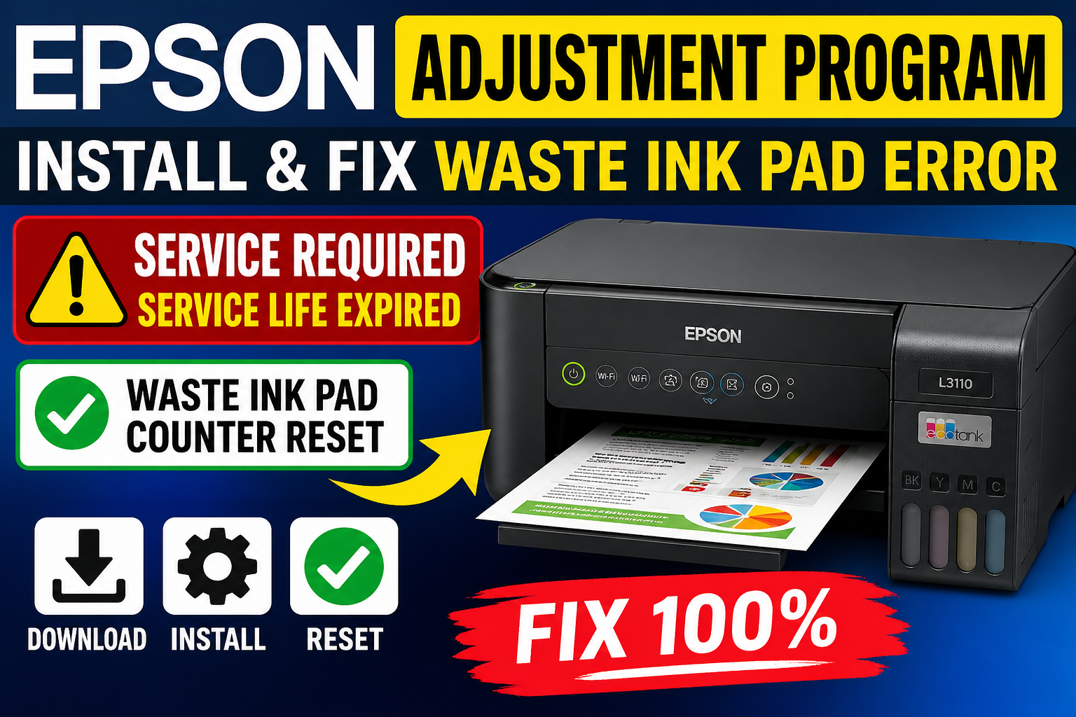 Epson Adjustment Program Free Download without Password