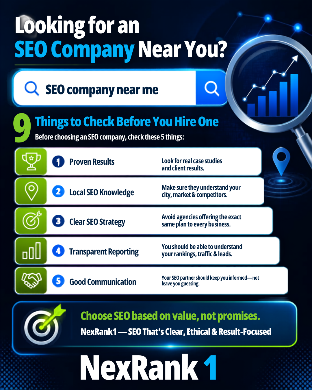 SEO Company Near Me: What to Look For?