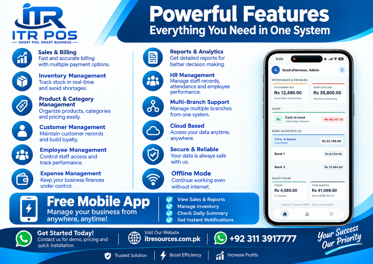 ITR POS Software – Billing for Every Business