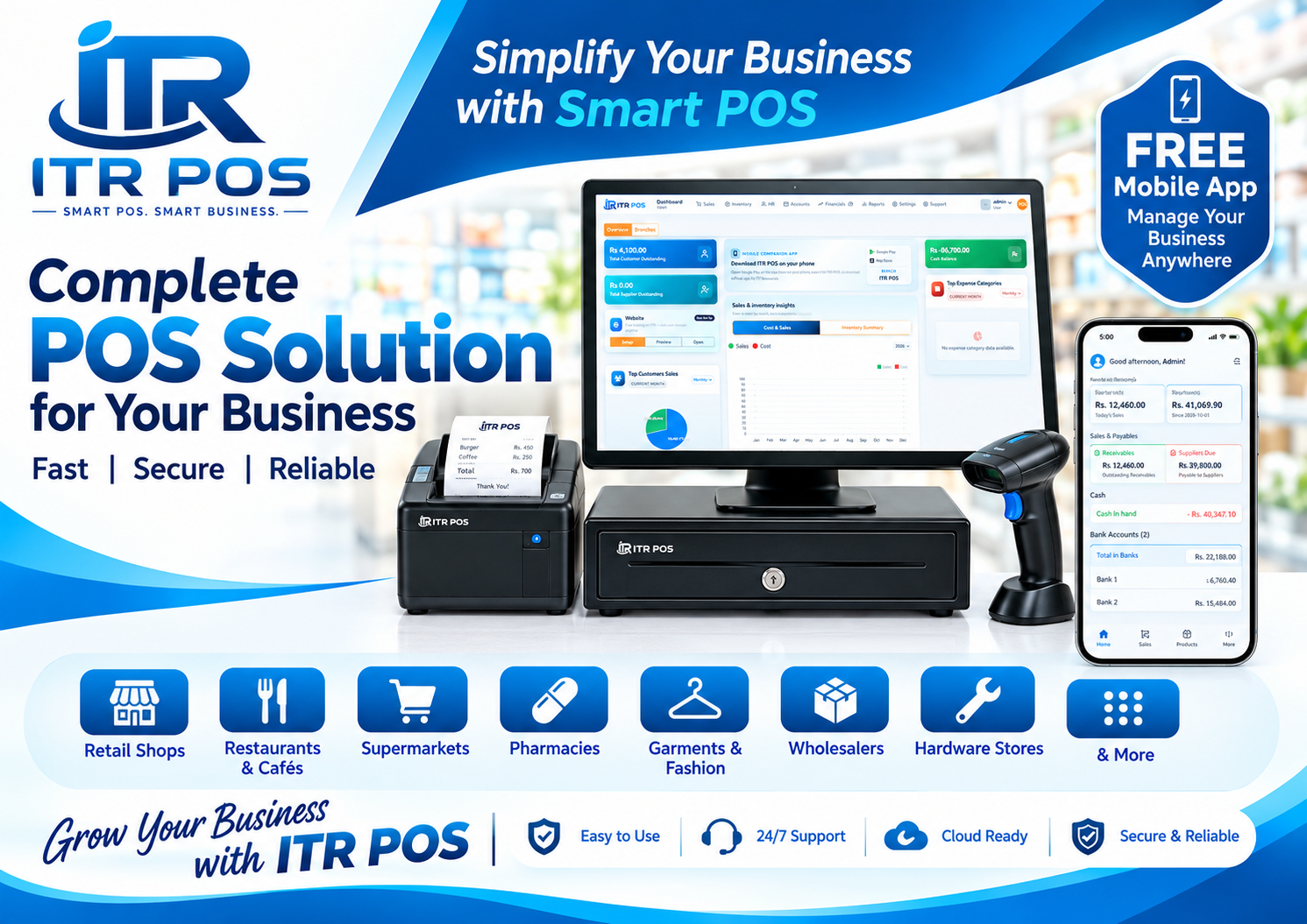 ITR POS Software – Billing for Every Business